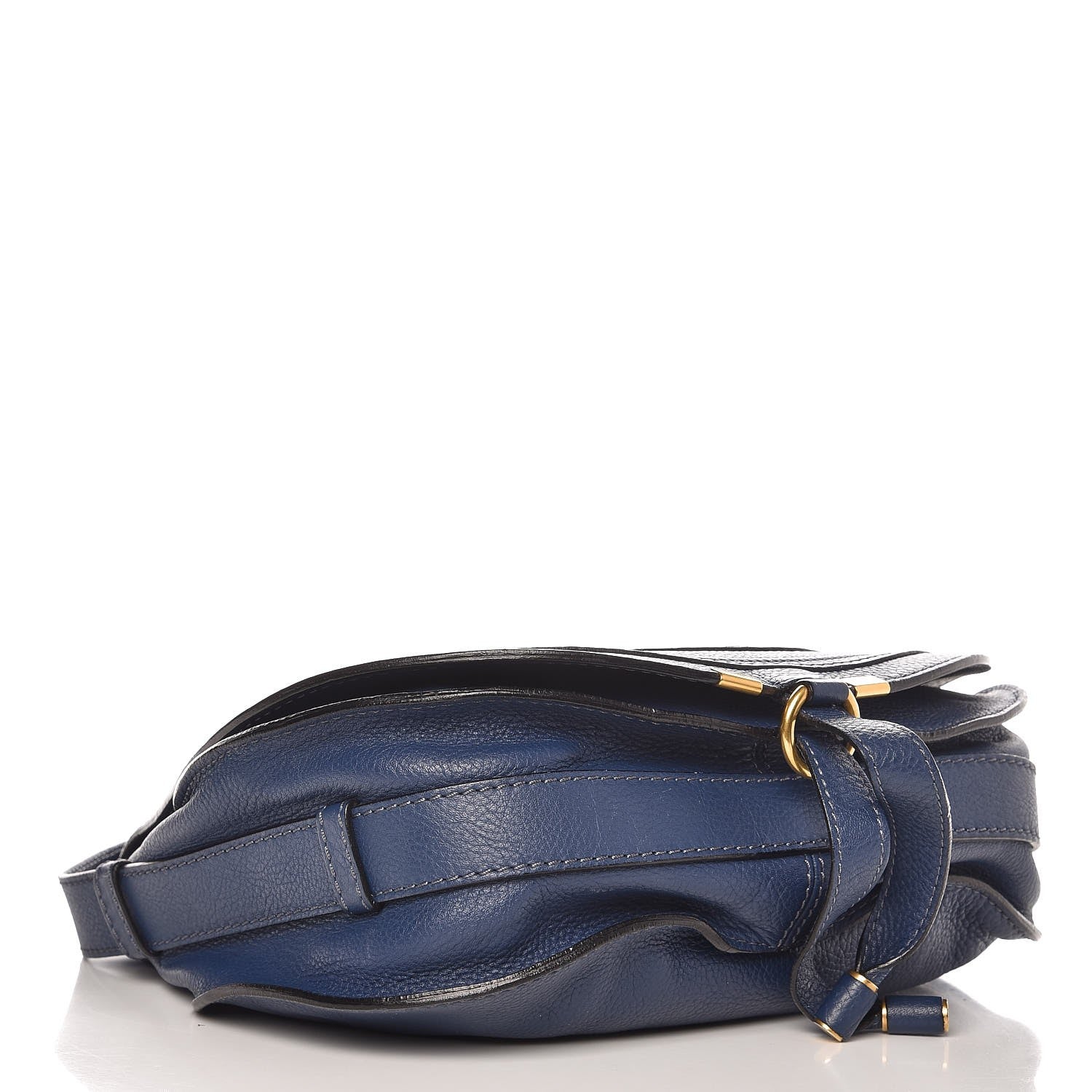 Chloe Calfskin Medium Marcie Round Crossbody Bag Royal Navy 4 of 8