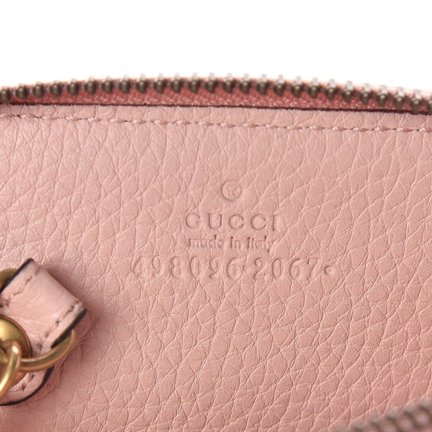 Cellarius Calfskin Blind for Love Animalier Zip Around Key Case Perfect Pink