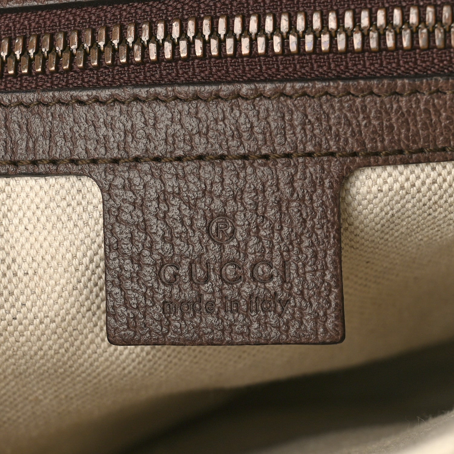 Gucci GG Supreme Monogram Web Small Ophidia Messenger Bag Brown 6 of 9