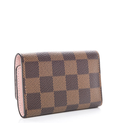 Louis Vuitton Damier Ebene Multicles 6 Key Holder Rose Ballerine 3 of 7