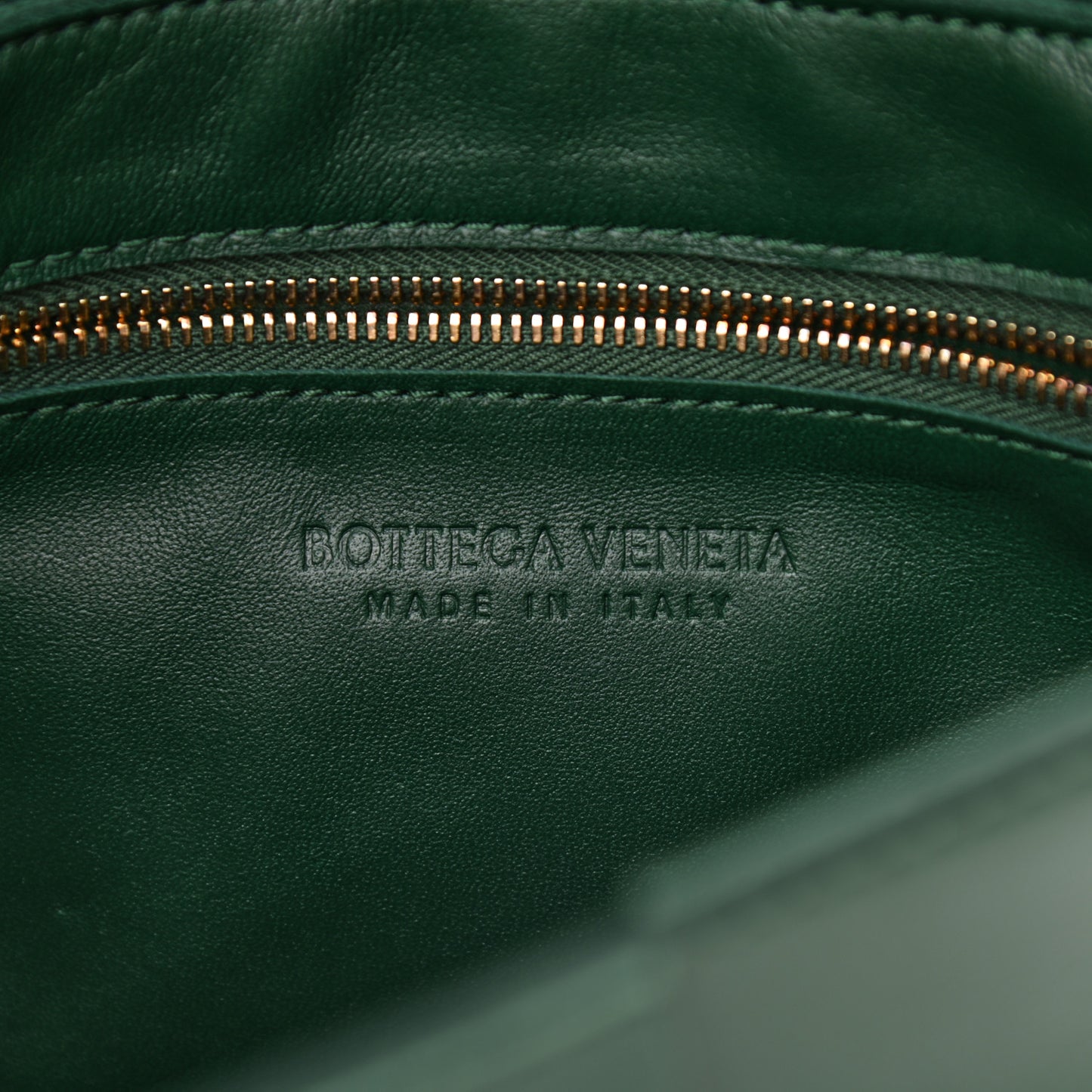 Lambskin Maxi Intrecciato Cassette Crossbody Bag Raintree Green