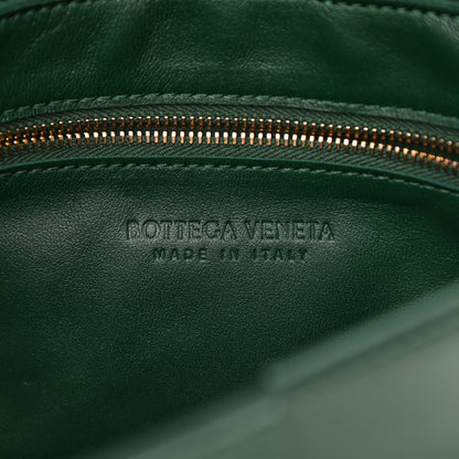 Bottega Veneta Lambskin Maxi Intrecciato Cassette Crossbody Bag Raintree Green 6 of 8