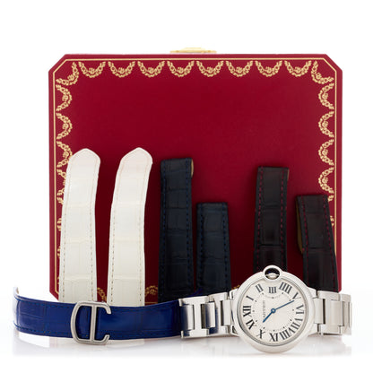 Cartier Stainless Steel 36mm Ballon Bleu De Cartier Automatic Watch 5 of 5