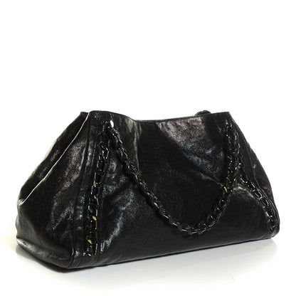 Chanel Glazed Caviar East West Modern Chain Tote Black 6 of 14