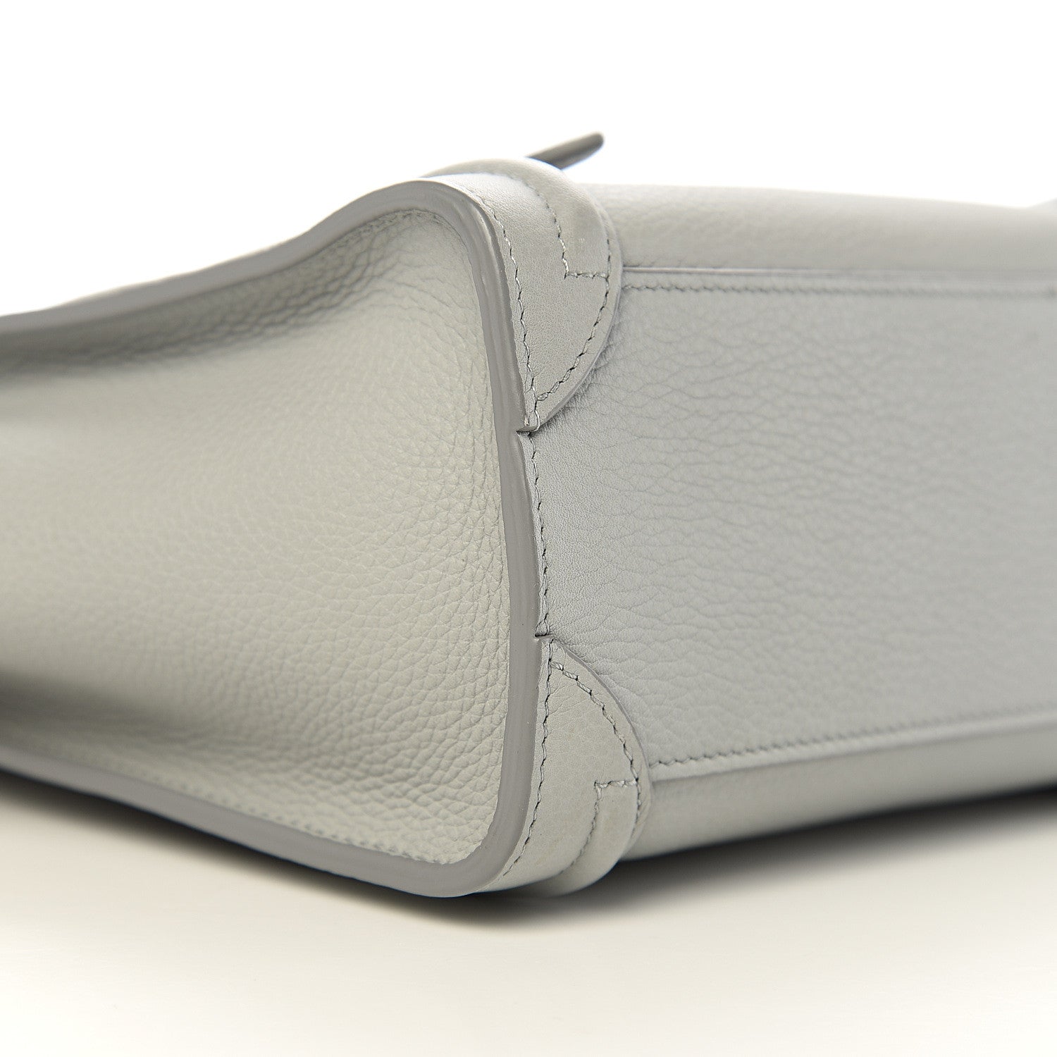Celine Drummed Calfskin Nano Luggage Lune 8 of 11