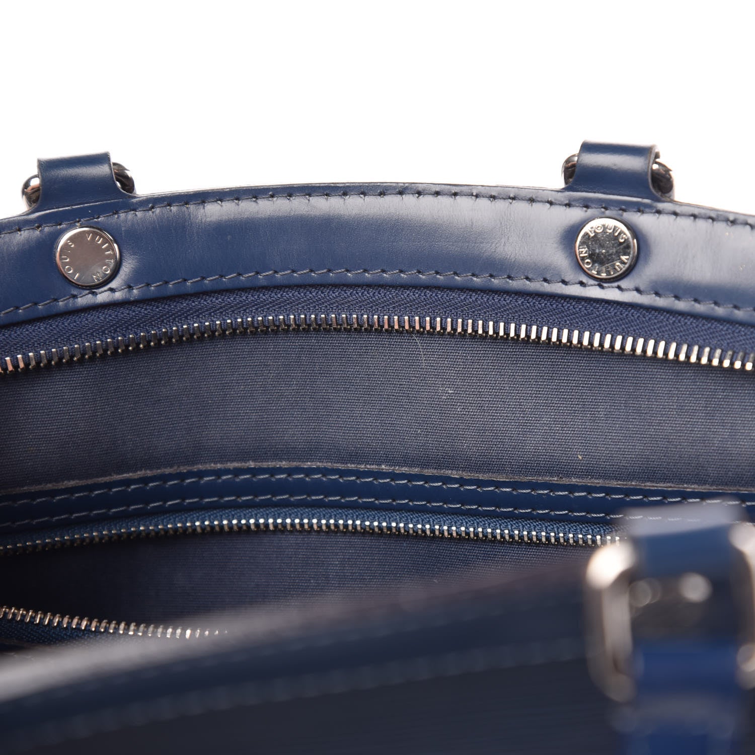 Louis Vuitton Epi Brea MM Indigo 9 of 12