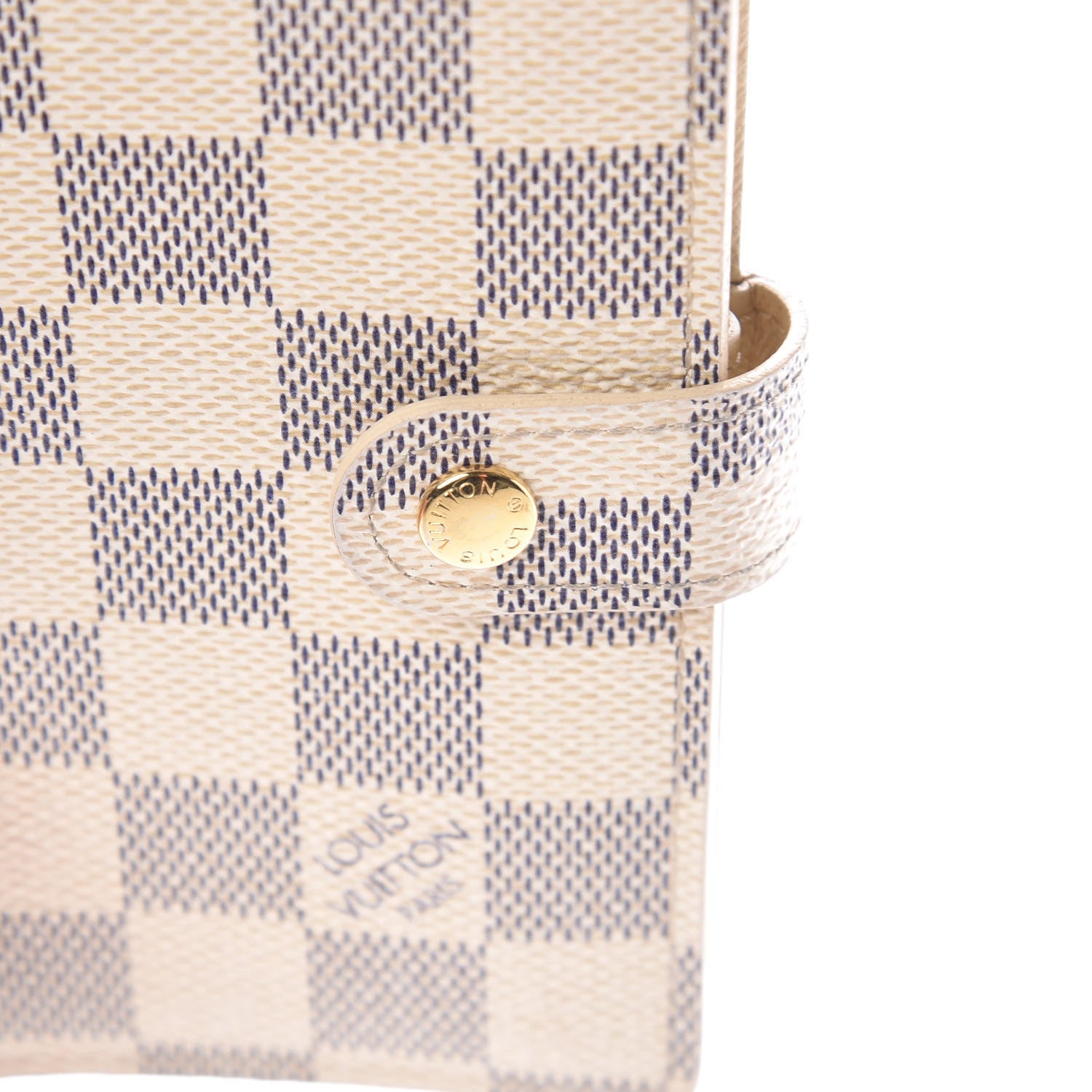Louis Vuitton Damier Azur Small Ring Agenda Cover 9 of 12