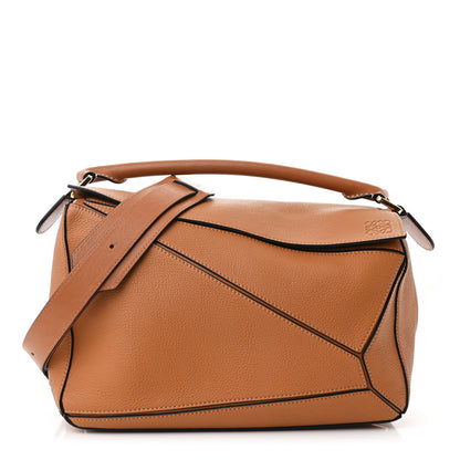 Loewe Soft Grained Calfskin Medium Puzzle Bag Light Caramel 1 of 11