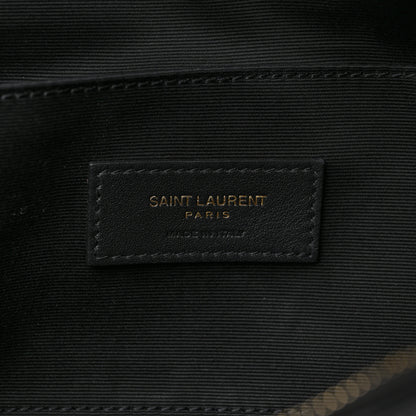 Saint Laurent Grain De Poudre Monogram Belt Bag Black 6 of 9