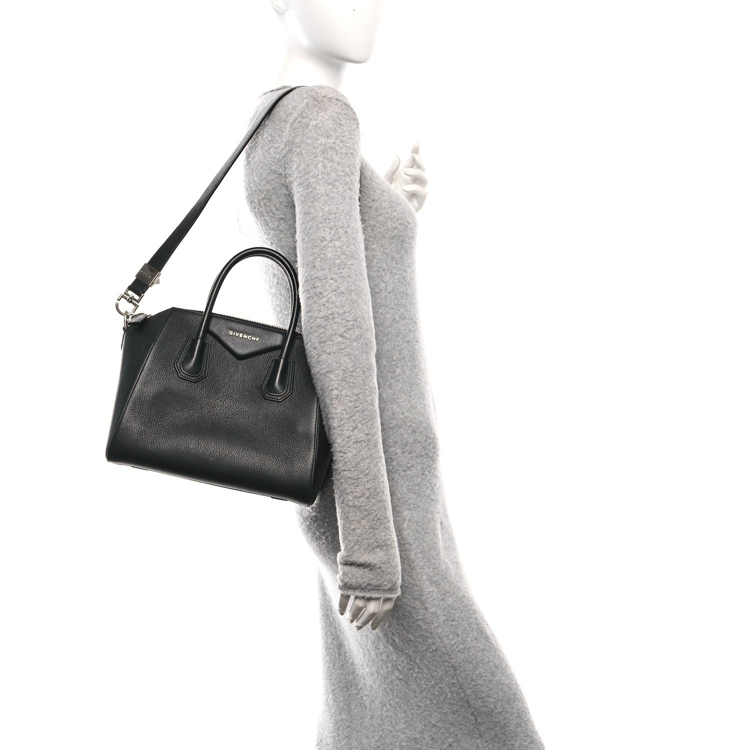 Givenchy Sugar Goatskin Small Antigona Black 2 of 10