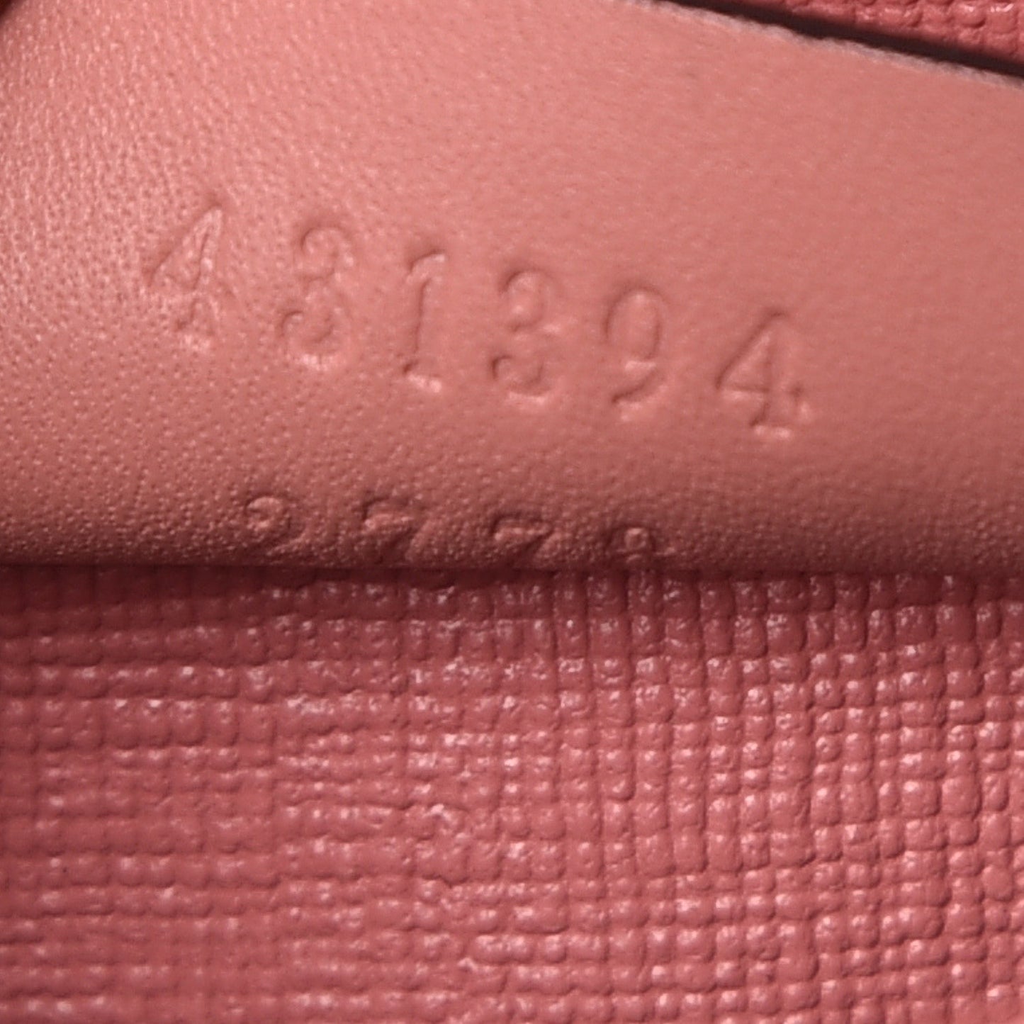 GG Supreme Monogram Embroidered Face Continental Wallet Pink