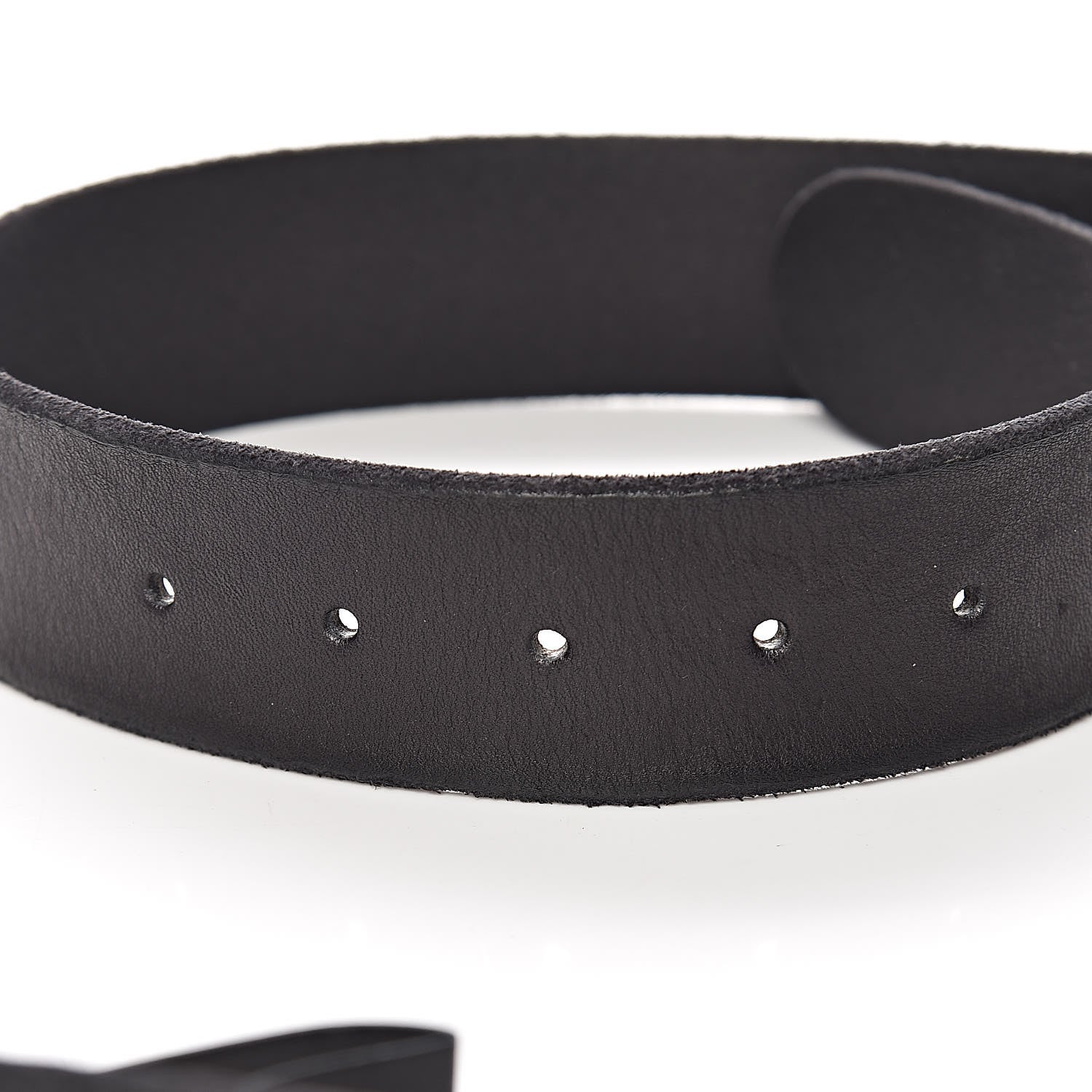 Gucci Faded Calfskin Double G 40mm Belt 90 36 Black 5 of 6
