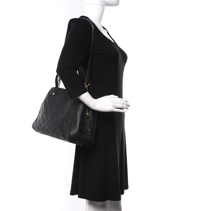 Louis Vuitton Empreinte Montaigne MM Black 2 of 15