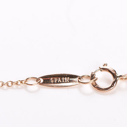 Tiffany 18K Rose Gold Diamond .09ctw Elsa Peretti Diamonds by the Yard Bracelet 10 of 12