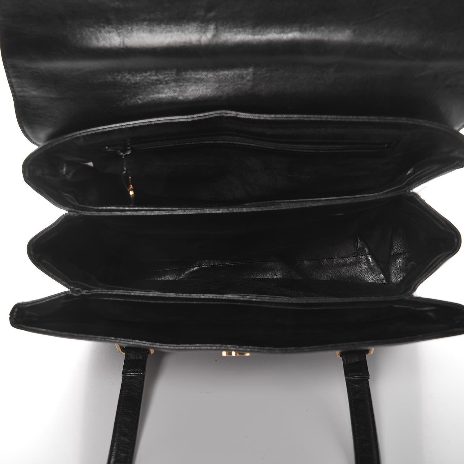 Christian Dior Calfskin CD Shoulder Bag Black 5 of 11