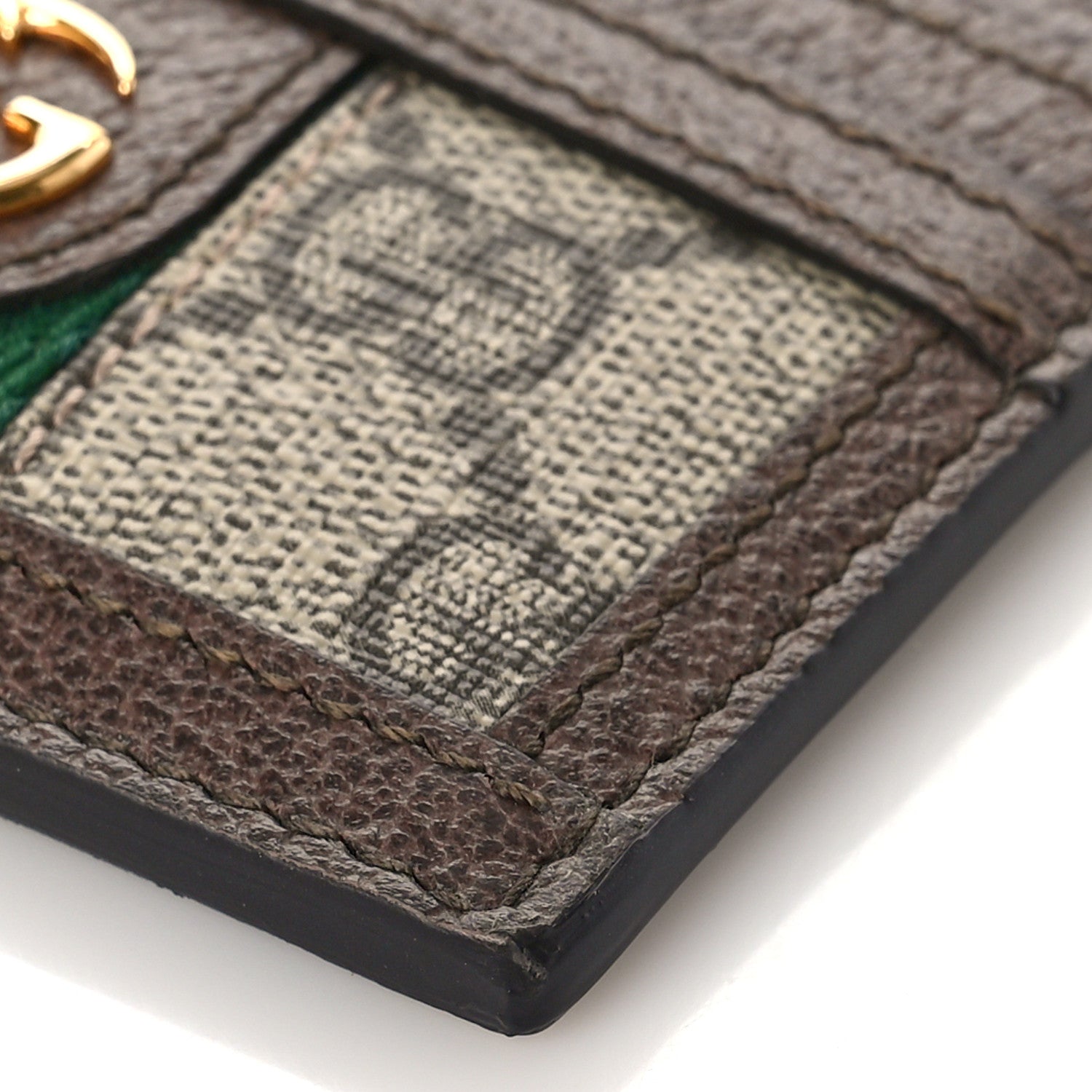 Gucci GG Supreme Monogram Ophidia Card Holder Brown 8 of 8