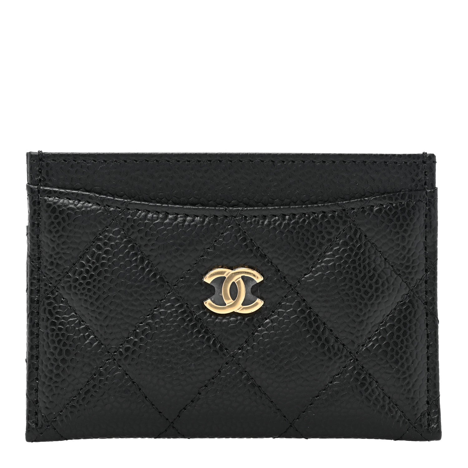 Chanel Caviar Quilted Card Holder Black 1 of 11