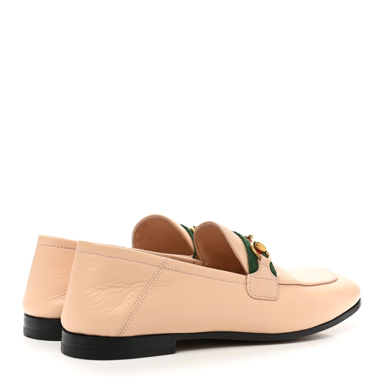 Malaga Kid Web Womens Horsebit Loafers 38 Skin Rose