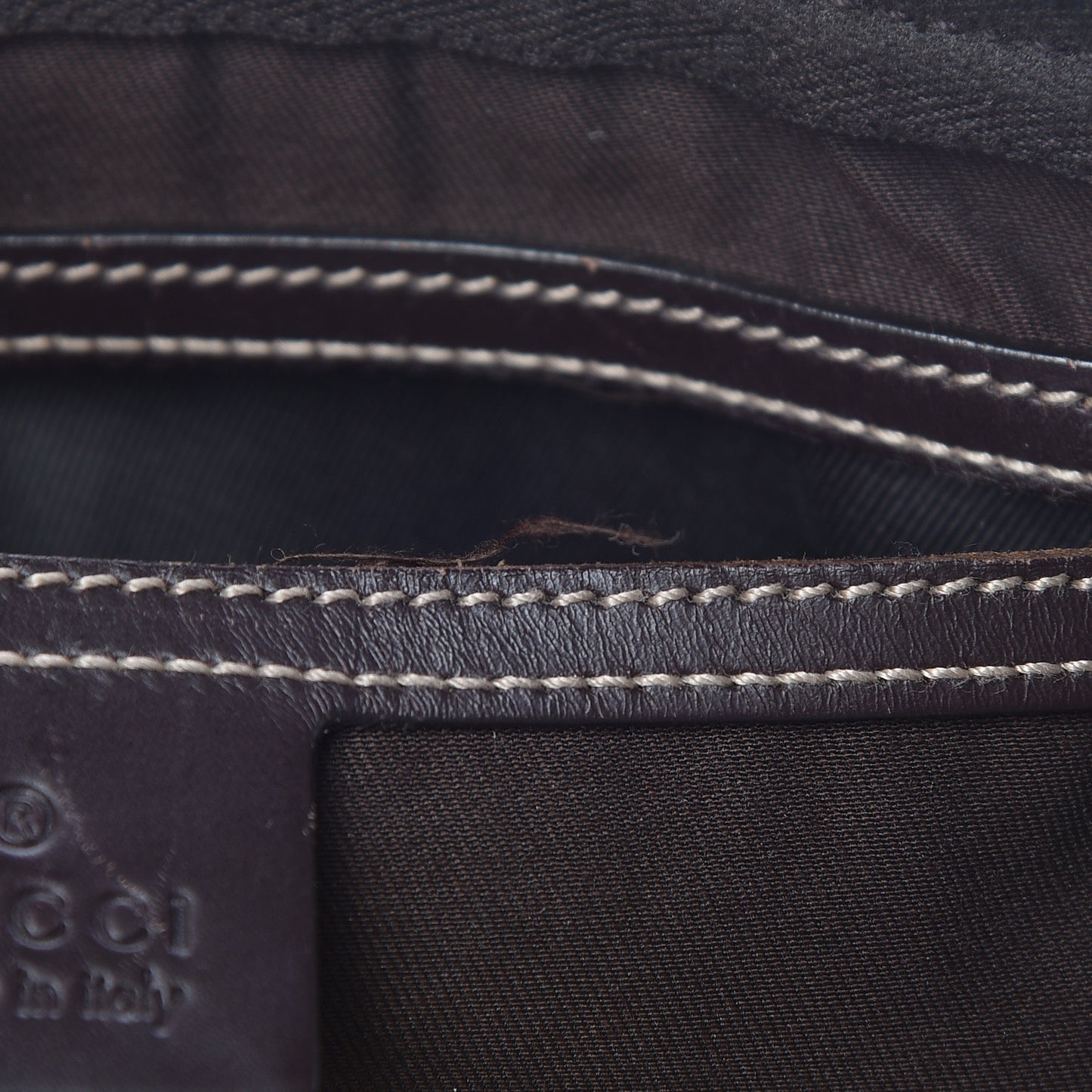 GG Plus Monogram Web Medium Joy Boston Dark Brown