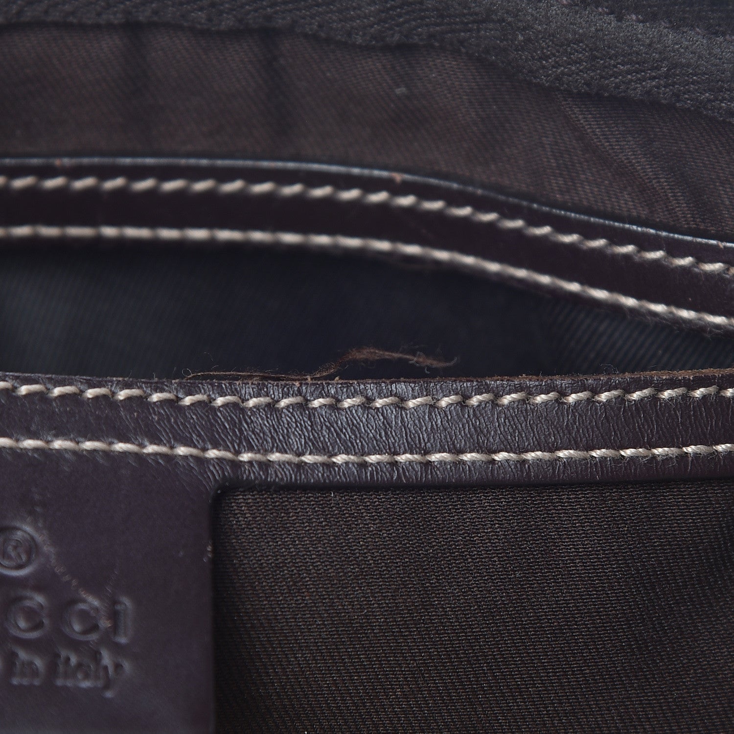 Gucci GG Plus Monogram Web Medium Joy Boston Dark Brown 8 of 17