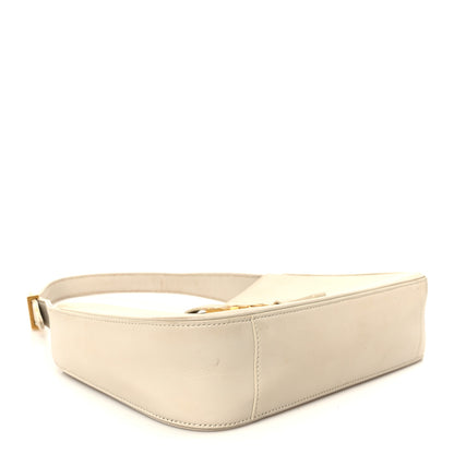 Saint Laurent Smooth Calfskin Le 5 A 7 Hobo Blanc Vintage 4 of 11