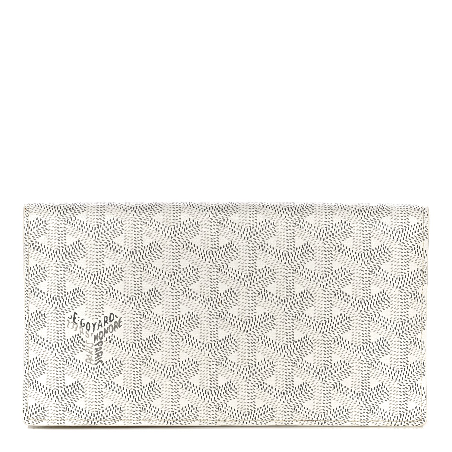 Goyard Goyardine Richelieu Wallet White 1 of 10