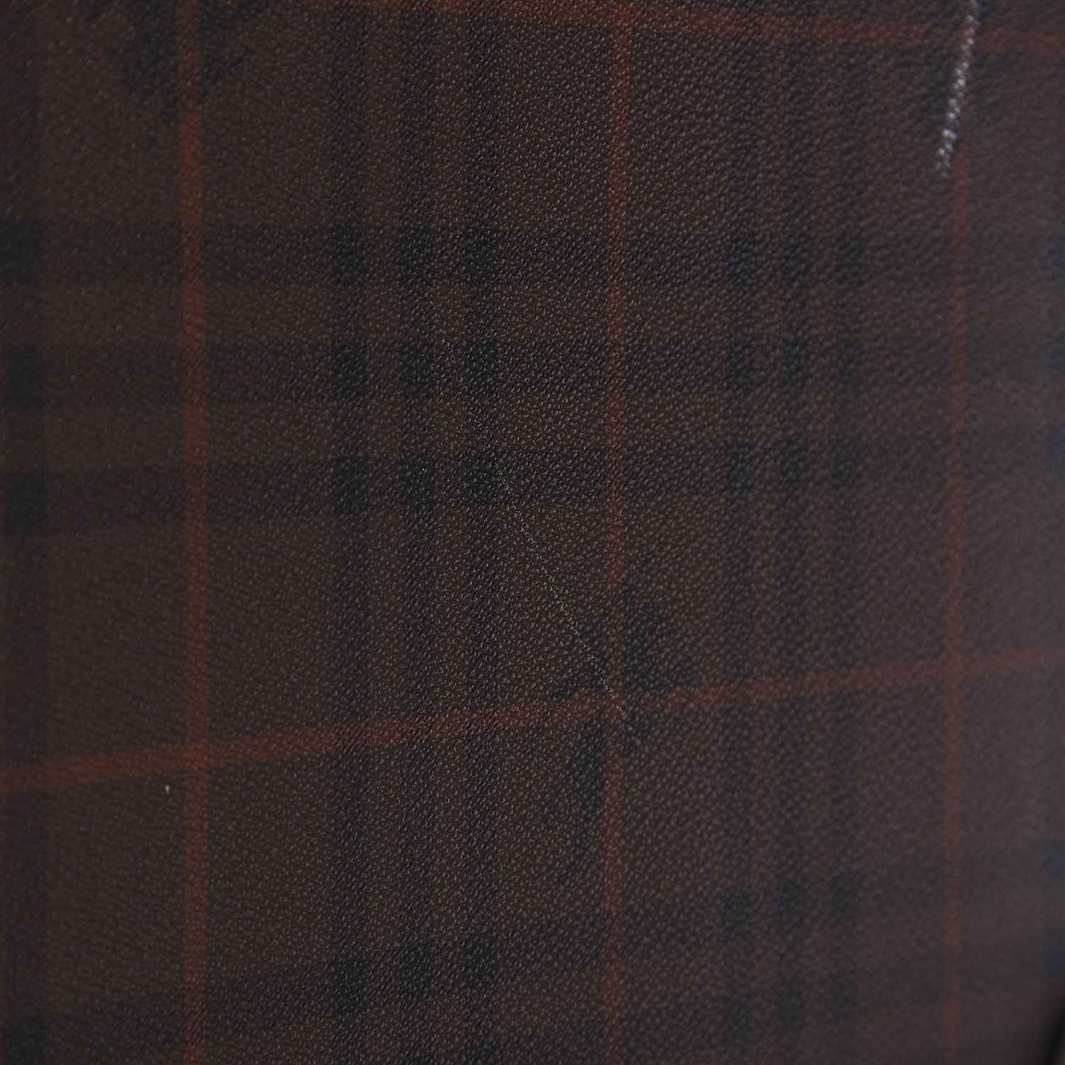 Burberry Smoked Haymarket Check Carry-On Suitcase Chocolate 7 of 15