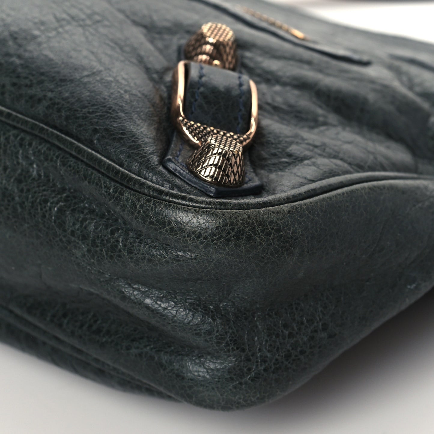 Agneau Giant 12 Rose Gold Hardware Hip Anthracite