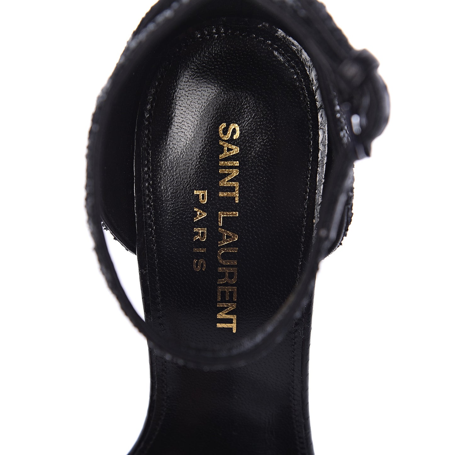 Glitter Opyum Sandals 36 Black