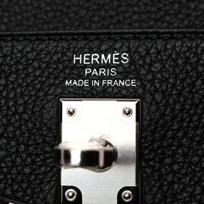 Hermes Togo Kelly Retourne 25 Black 6 of 11