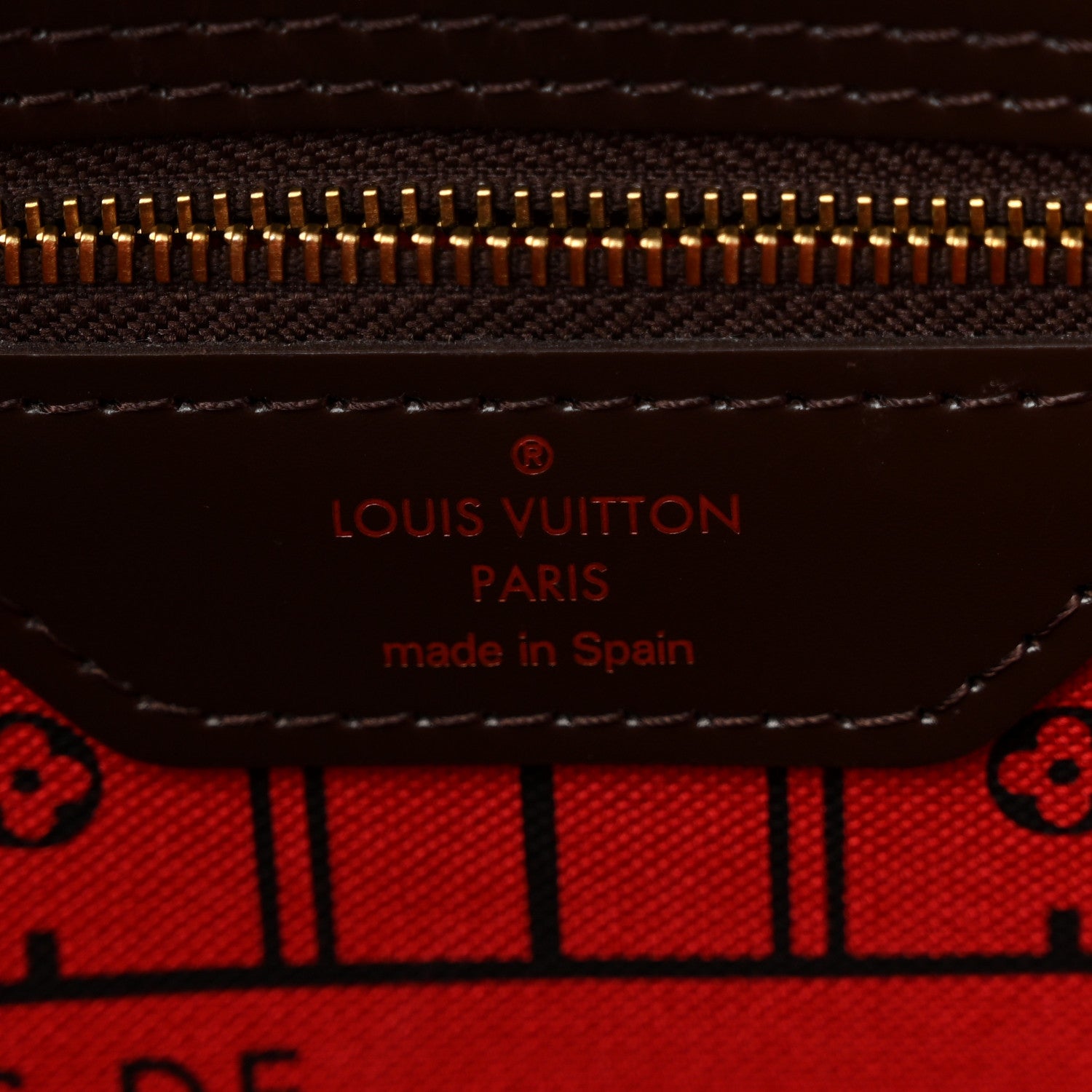Louis Vuitton Damier Ebene Neverfull MM 6 of 10