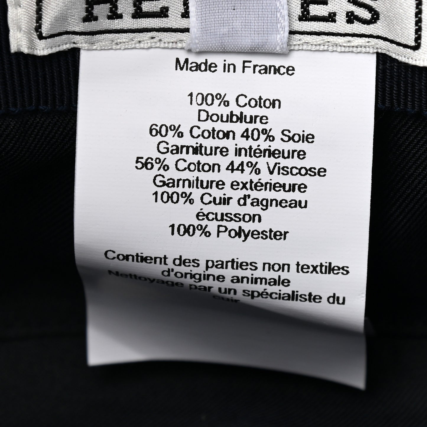 Denim Cabourg Cap 58 Indigo