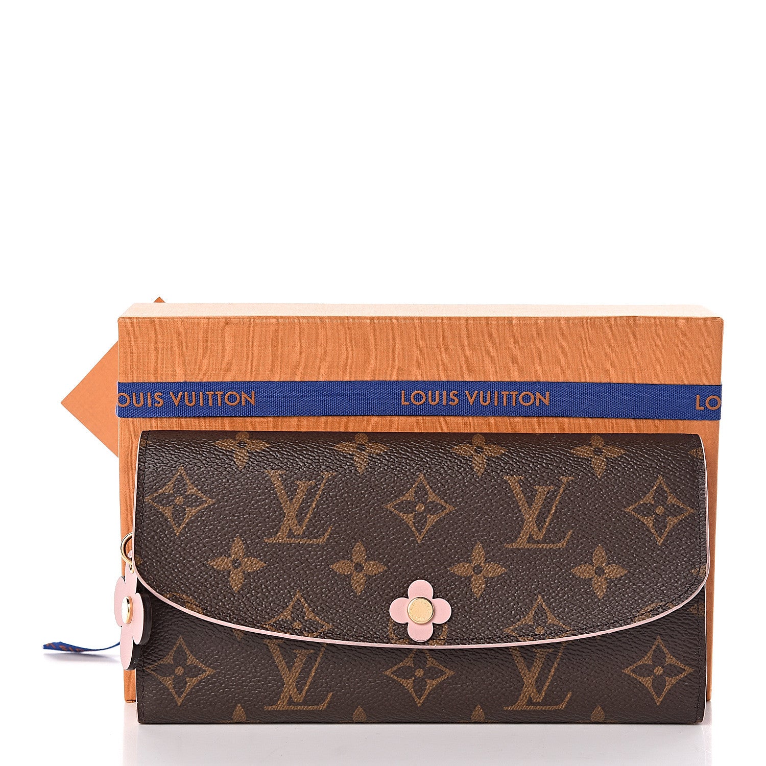 Louis Vuitton Monogram Bloom Flower Emilie Wallet 8 of 8