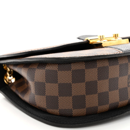 Louis Vuitton Damier Ebene Cuir Taurillon Wight Black 8 of 9