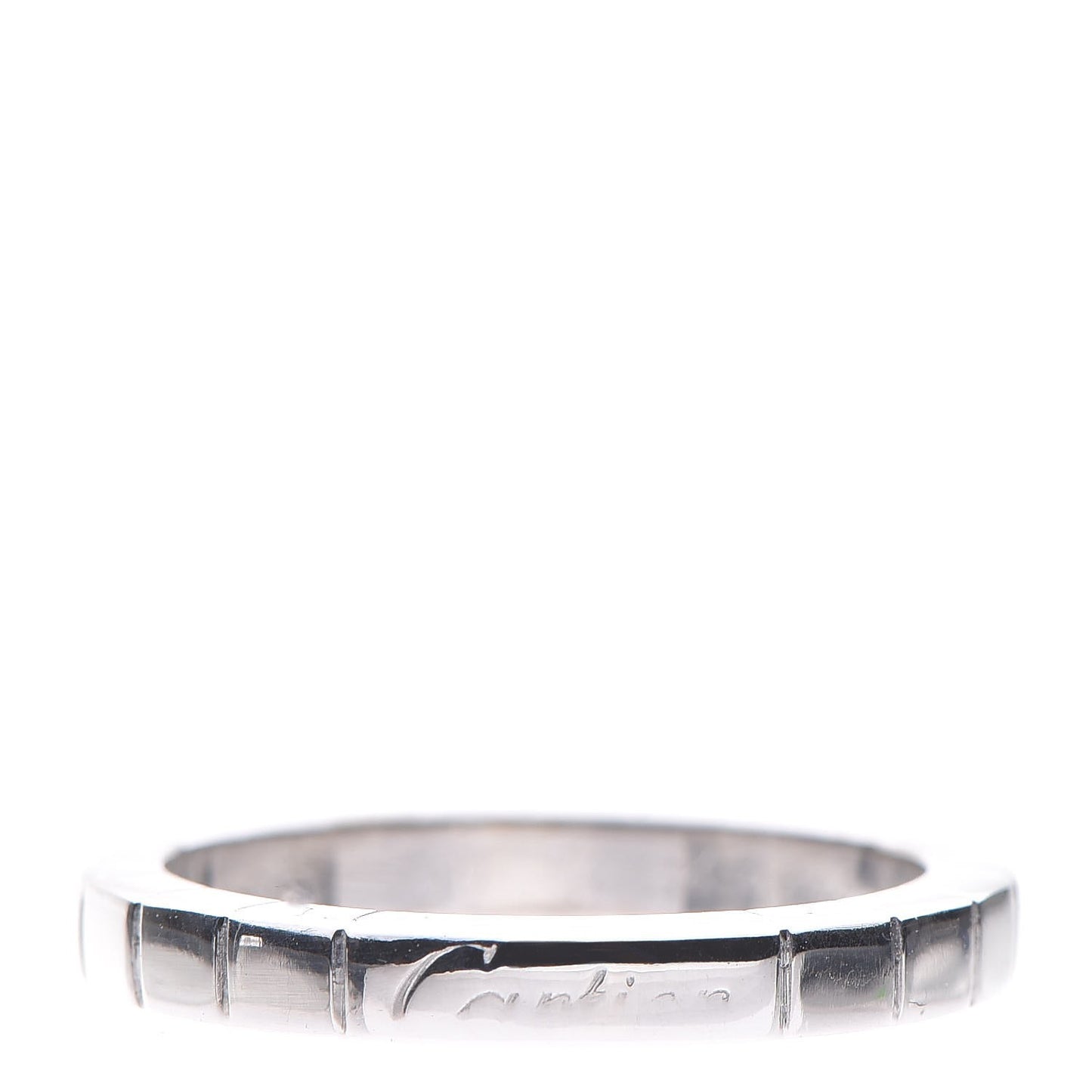18K White Gold Lanieres Ring 54 6.75