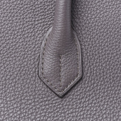 Hermes Togo Birkin 35 Etain 10 of 32