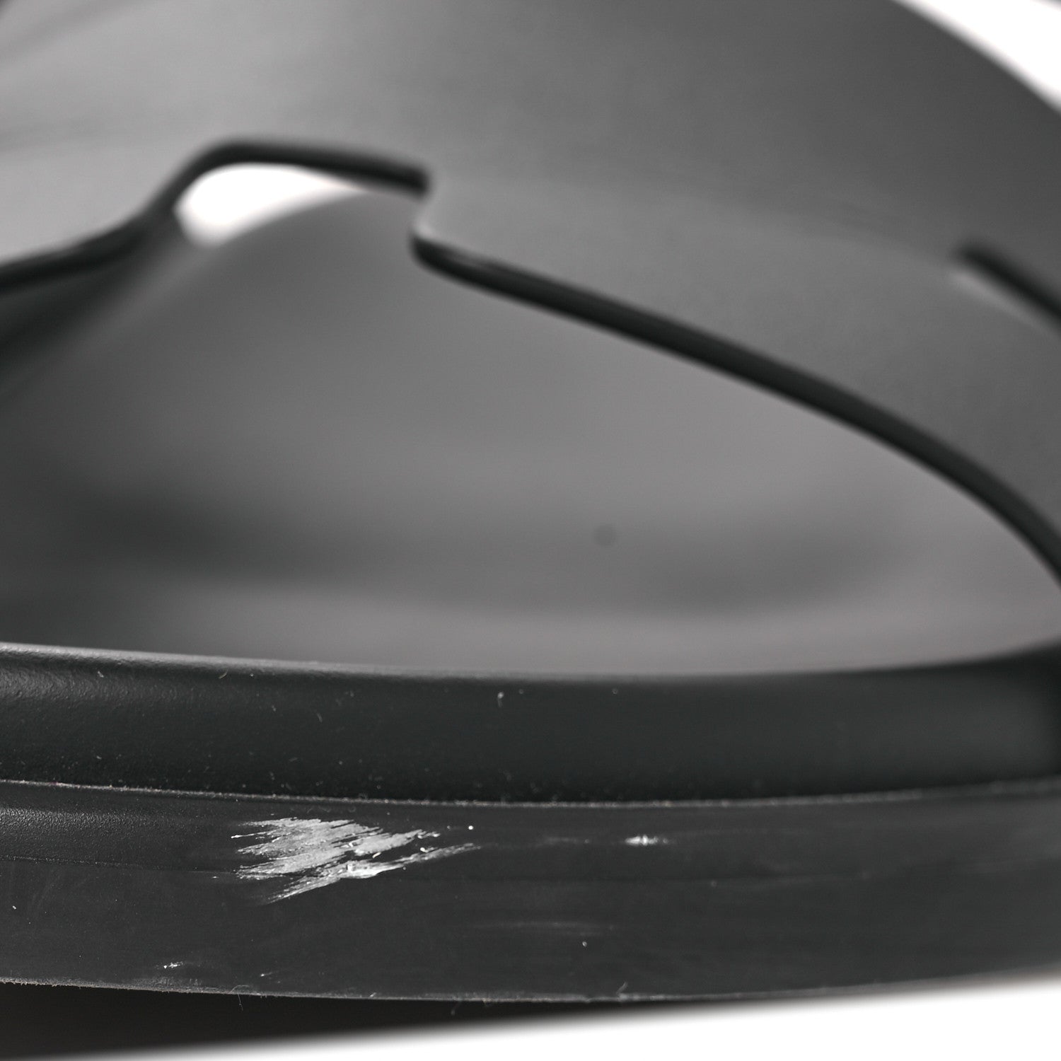 Hermes Calfskin Mens Chypre Sandals 44 Black 12 of 14