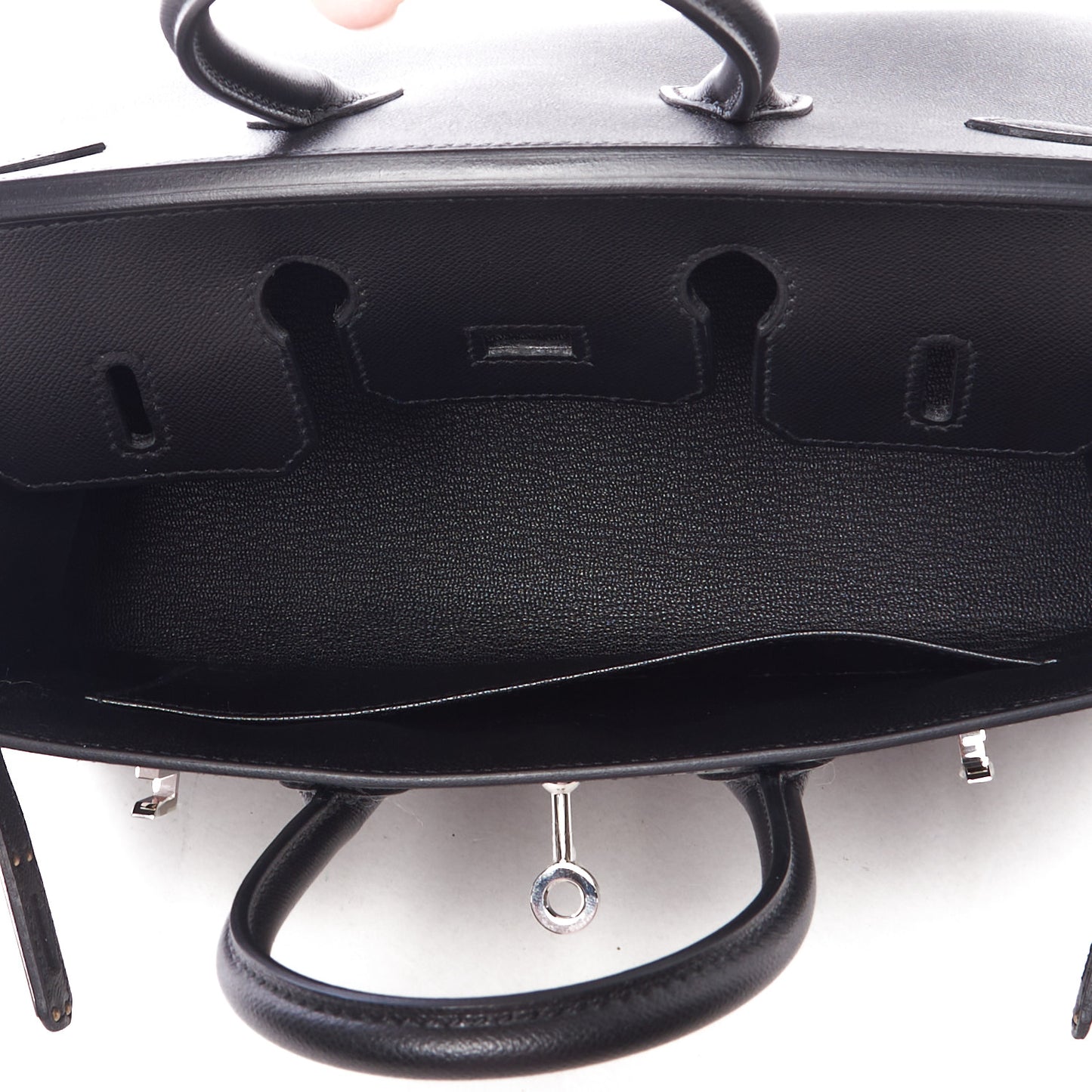 Madame Calfskin Birkin Sellier 25 Black