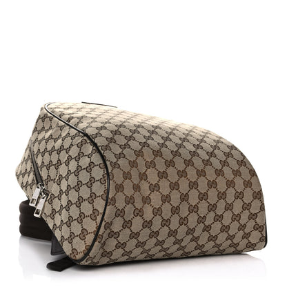 Gucci Monogram Travel Backpack Dark Brown 4 of 12