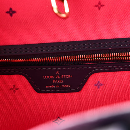Louis Vuitton Monogram Giant Spring In The City Neverfull MM Midnight Fuchsia 6 of 9