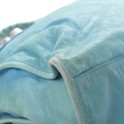 Balenciaga Agneau Giant 21 Silver Hardware City Turquoise 12 of 23