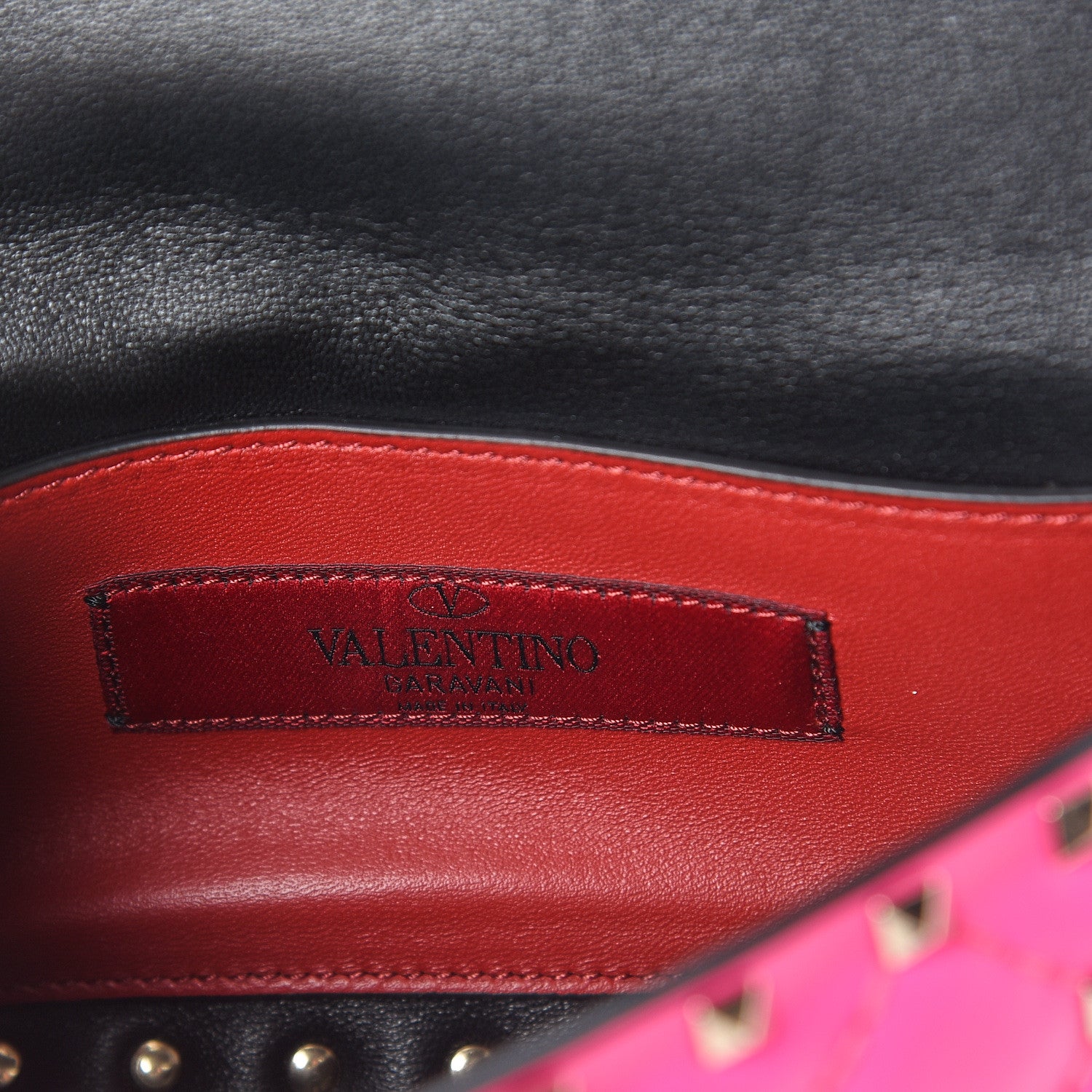Valentino Garavani Calfskin Mini Rockstud Spike Shoulder Bag Azalea 5 of 8