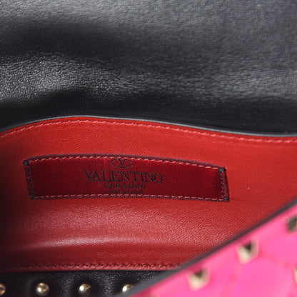 Valentino Garavani Calfskin Mini Rockstud Spike Shoulder Bag Azalea 5 of 8