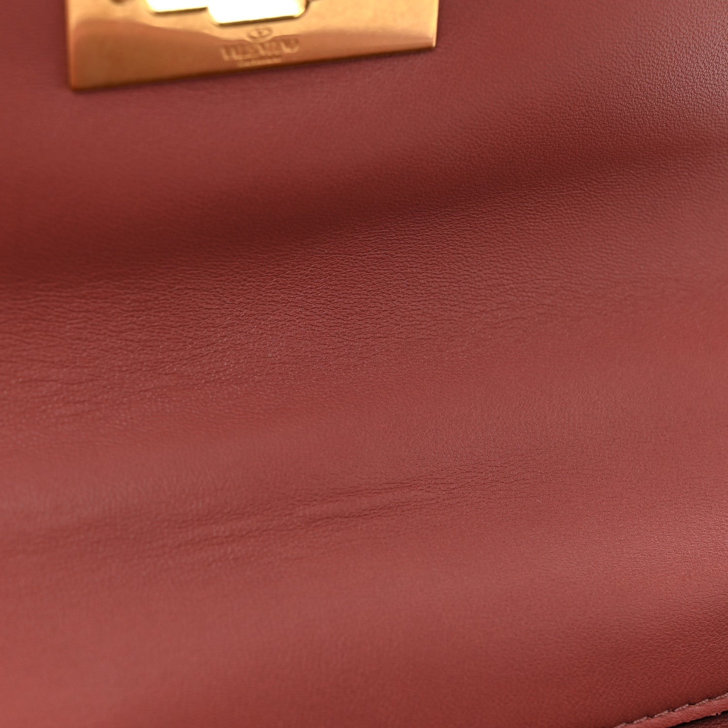 Valentino Garavani Nappa Medium Roman Stud Shoulder Bag Gingerbread 11 of 11