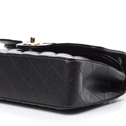Chanel Caviar Quilted Small Double Flap Black 7 of 11