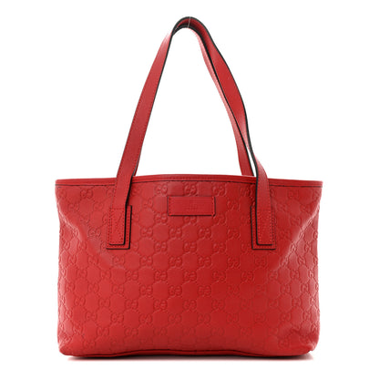 Gucci Guccissima Small Joy Tote Red 1 of 15