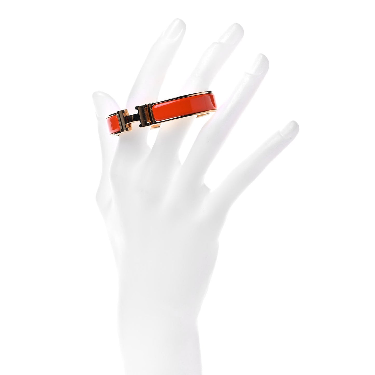 Enamel Narrow Clic Clac H Bracelet PM Capucine