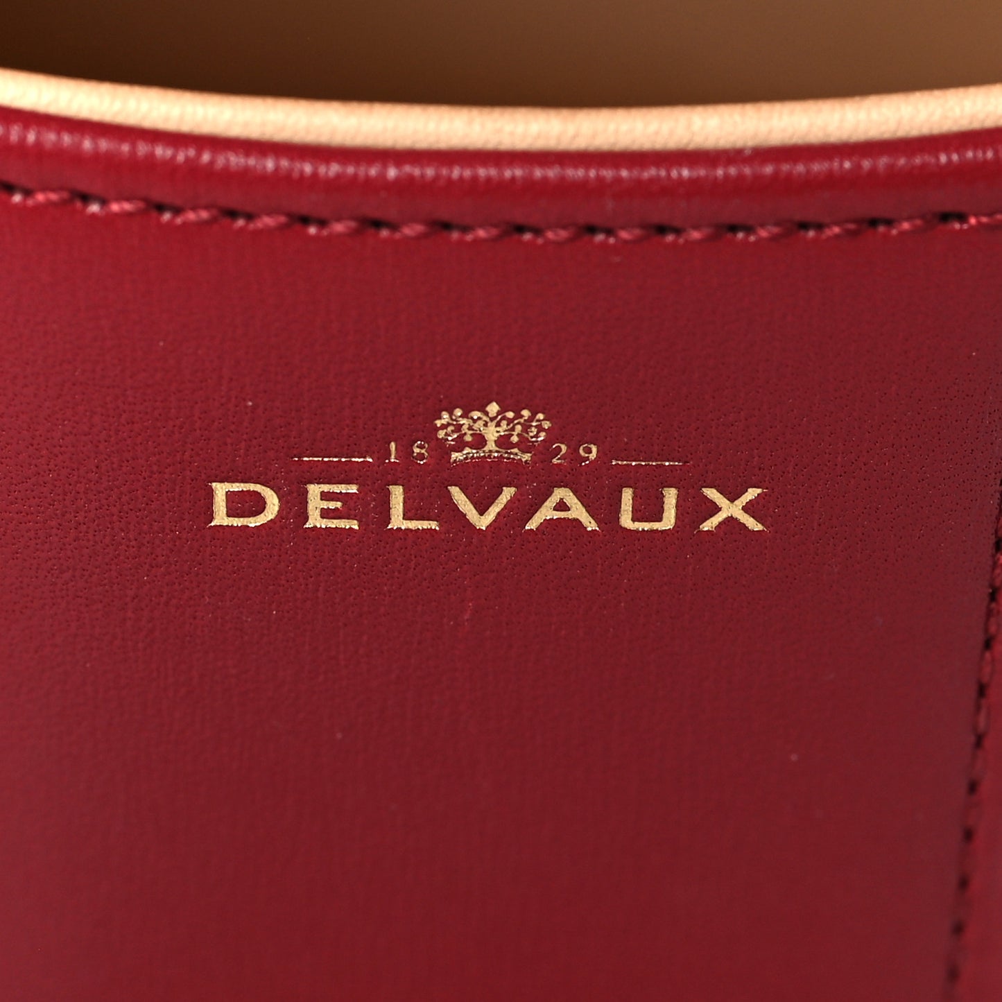 Box Calfskin Mini Brillant Satchel Red