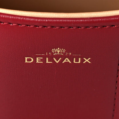 Delvaux Box Calfskin Mini Brillant Satchel Red 6 of 9