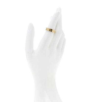 Cartier 18K Yellow Gold 5.5mm LOVE Ring 52 6 2 of 4